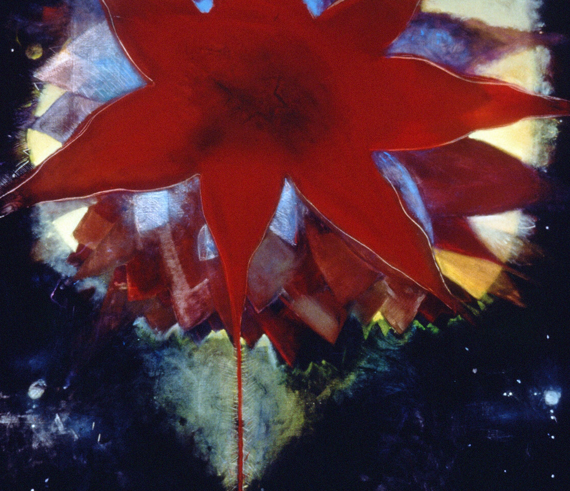 Philadelphia Moon, 77 x 83”, oil on linen, 1999